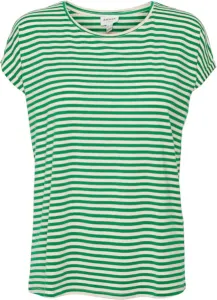 Vero Moda Damen T-Shirt VMAVA Regular Fit 10284469 Bright Green L