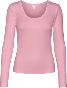 Vero Moda Damen T-Shirt VMIRWINA Tight Fit 10300894 Pink Nectar S