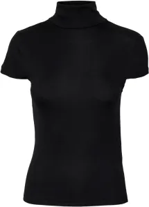 Vero Moda Damen T-Shirt VMIRWINA Tight Fit 10300896 Black S