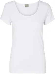 Vero Moda Damen T-Shirt VMMAXI Regular Fit 10148254 Bright White XXL