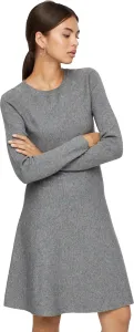 Vero Moda Damenkleid VMNANCY 10206027 Medium Grey Melange L