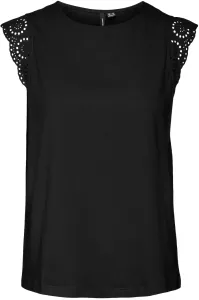 Vero Moda T-Shirt für Damen VMEMILY Regular Fit 10305210 Black S