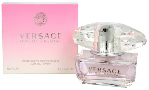 Versace Bright Crystal deodorants mit Zerstäuber für Damen 50 ml