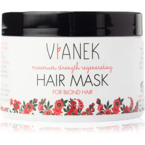 Vianek Maximum Strenght Regenerating regenerierende Maske mit Tiefenwirkung für blonde Haare 150 ml