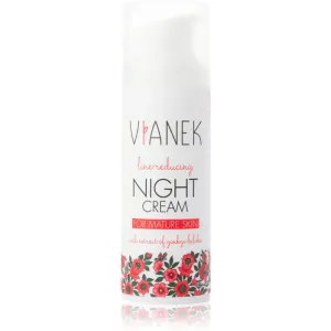 Vianek Line-Reducing verjüngende und glättende Nachtcreme für reife Haut 50 ml