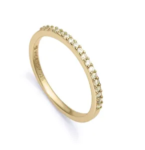Viceroy Eleganter vergoldeter Ring mit Zirkonen Clasica 9118A012 50 mm