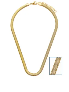 Viceroy Markante Halskette aus vergoldetem Stahl Chic 1372C01012