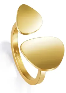 Viceroy Stilvoller vergoldeter Ring Air 15008A01212 52 - 53 mm