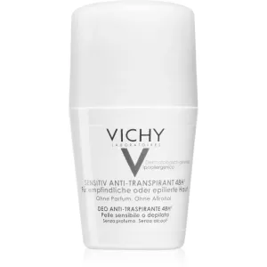 Vichy Deodorant-Antitranspirant 48h Roll-on für empfindliche oder epilierte Haut(Soothing Anti-Perspirant) 50 ml