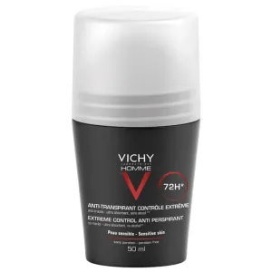 Vichy Homme Deodorant Antitranspirant-Deoroller gegen übermäßiges Schwitzen 72h 50 ml