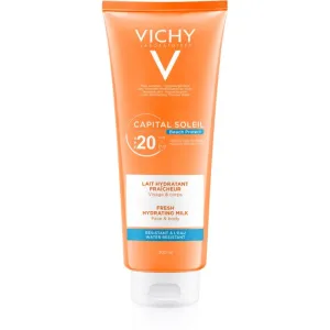 Vichy Capital Soleil Beach Protect feuchtigkeitsspendende schützende Gesichts - und Körperlotion SPF 20 300 ml