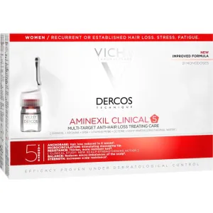 Vichy Mehrzweckbehandlung gegen Haarausfall für Frauen Dercos Aminexil Clinical 5 21 x 6 ml