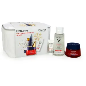 Vichy Liftactiv Collagen Specialist Night Weihnachtsgeschenk-Set (gegen die Zeichen des Alterns)