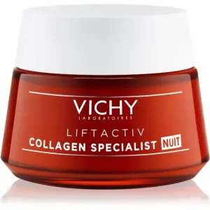 Vichy Nachtcreme gegen Falten und Verringerung der Kollagenqualität in der Haut Liftactiv Collagen Specialist Nuit 50 ml