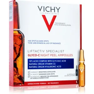 Vichy Ampullen gegen Pigmentflecken Liftactiv Specialist Glyco-C (Night Peel Ampoules) 10 x 2 ml