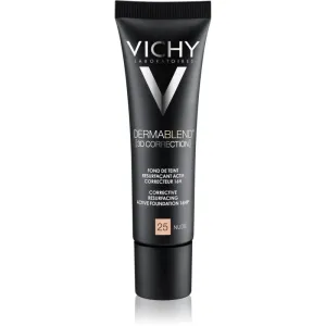 Vichy Dermablend 3D Correction langanhaltendes Make-up für Unregelmäßigkeiten der Haut 25 Nude 30 ml