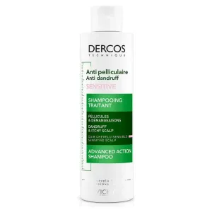 Vichy Sulfatfreies Anti-Schuppen-Shampoo für empfindliche Haut Dercos (Anti-Dandruff Sensitive Treatment Shampoo) 200 ml