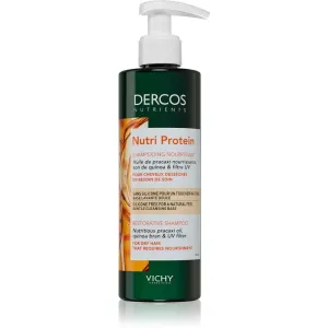 Vichy Dercos Nutri Protein Restorative Shampoo Pflegeshampoo für trockenes und empfindliches Haar 250 ml