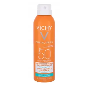 Vichy Unsichtbares Feuchtigkeitsspray SPF 50 Idéal Soleil (Invisible Hydrating Mist) 200 ml