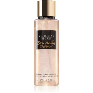 Victoria's Secret Bare Vanilla Shimmer Bodyspray mit Glitzerteilchen für Damen 250 ml