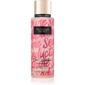 Victoria's Secret Pure Seduction Shimmer Bodyspray mit Glitzerteilchen für Damen 250 ml
