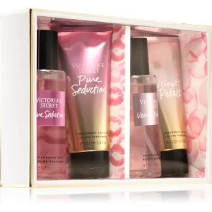 Victoria's Secret Pure Seduction & Velvet Petals Geschenkset für Damen 125 ml