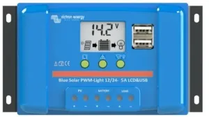Victron Energy BlueSolar PWM-LCD 12/24V-5A #49890