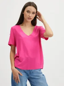 Vila Paya T-Shirt Rosa #916566