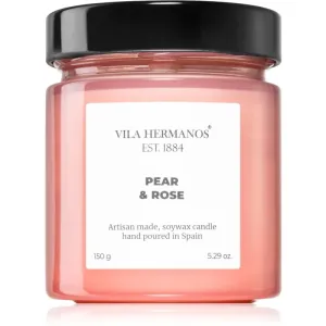 Vila Hermanos Apothecary Rose Pear & Rose Duftkerze 150 g