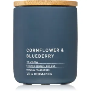 Vila Hermanos Concrete Cornflower & Blueberry Duftkerze 120 g