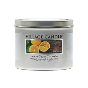 Village Candle Duftkerze Zeder und Zitrone (Lemon Cedar Citronella) 311 g