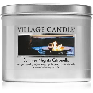 Village Candle Summer Nights Citronella Duftkerze in blechverpackung 311 g