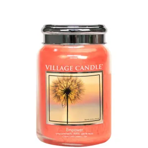 Village Candle Duftkerze im Glas Empower 602 g