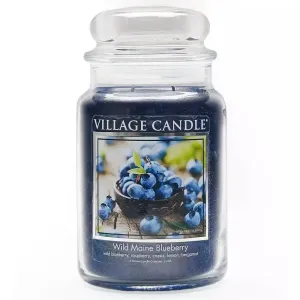 Village Candle Duftkerze im Glas Wild Maine Blueberry 602 g