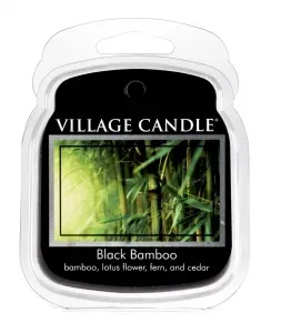 Village Candle Lösliches Wachs für eine Aromalampe Bambus (Black Bamboo) 62 g