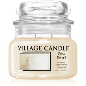 Village Candle Dolce Delight Duftkerze (Glass Lid) 262 g