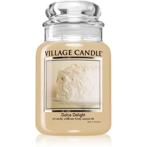 Village Candle Dolce Delight Duftkerze (Glass Lid) 602 g