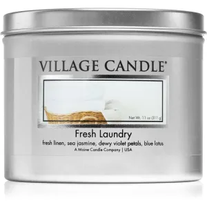 Village Candle Fresh Laundry Duftkerze in blechverpackung 311 g