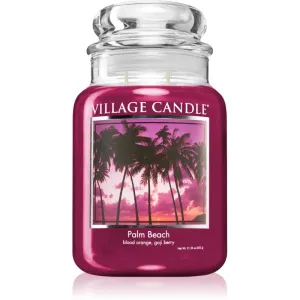 Village Candle Palm Beach Duftkerze (Glass Lid) 602 g