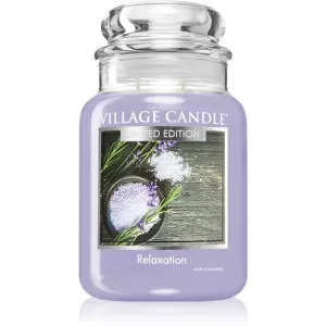 Village Candle Relaxation Duftkerze (Glass Lid) 602 g