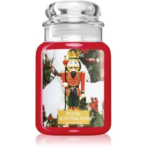 Village Candle Royal Nutcracker Duftkerze (Glass Lid) 602 g