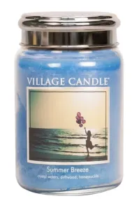 Village Candle Summer Breeze Duftkerze (Glass Lid) 602 g