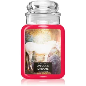 Village Candle Unicorn Dreams Duftkerze (Glass Lid) 602 g