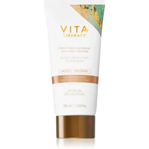 Vita Liberata Fabulous Gradual Tanning Lotion farblose Selbstbräuner-Creme für den Körper 200 ml