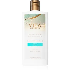 Vita Liberata Tanning Mousse Clear Selbstbräunungsschaum für den Körper Farbton Medium 200 ml