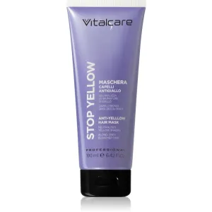 Vitalcare Professional Stop Yellow Maske für blonde und graue Haare 190 ml