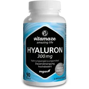 Vitamaze Hyaluronsäure 300 mg hochdosiert Kapseln mit Hyaluronsäure 90 KAP