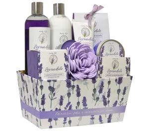 Vivaco Geschenkverpackung von Kosmetika mit Lavendelöl