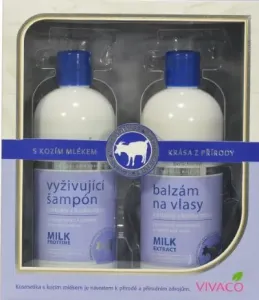 Vivaco Haarkosmetik-Geschenkbox mit Ziegenmilch