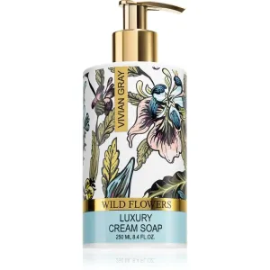 Vivian Gray Cremige Flüssigseife Wild Flowers (Luxury Cream Soap) 250 ml